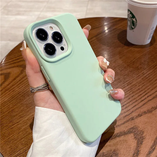 Liquid Silicone Case for iPhone- Soft-touch finish.